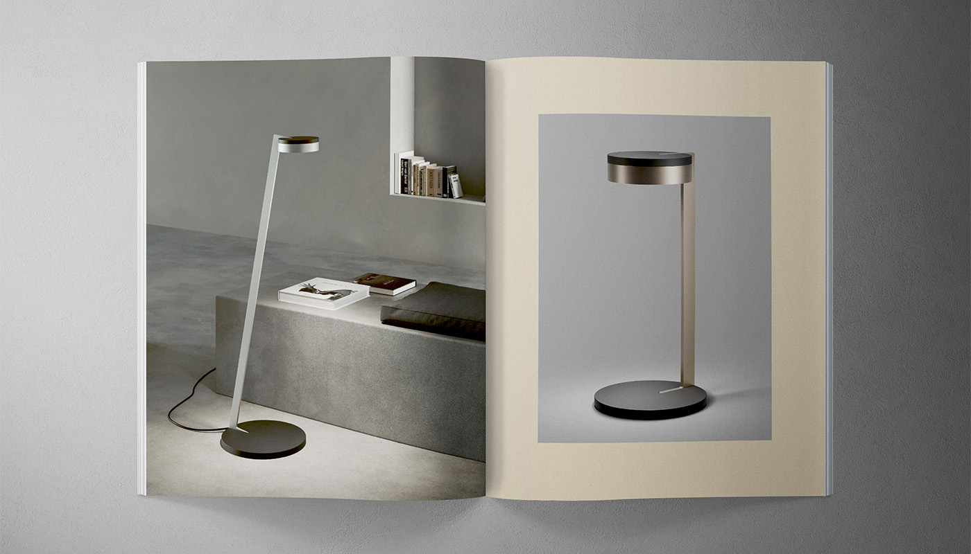 Rain Creative katalog design for Light Point