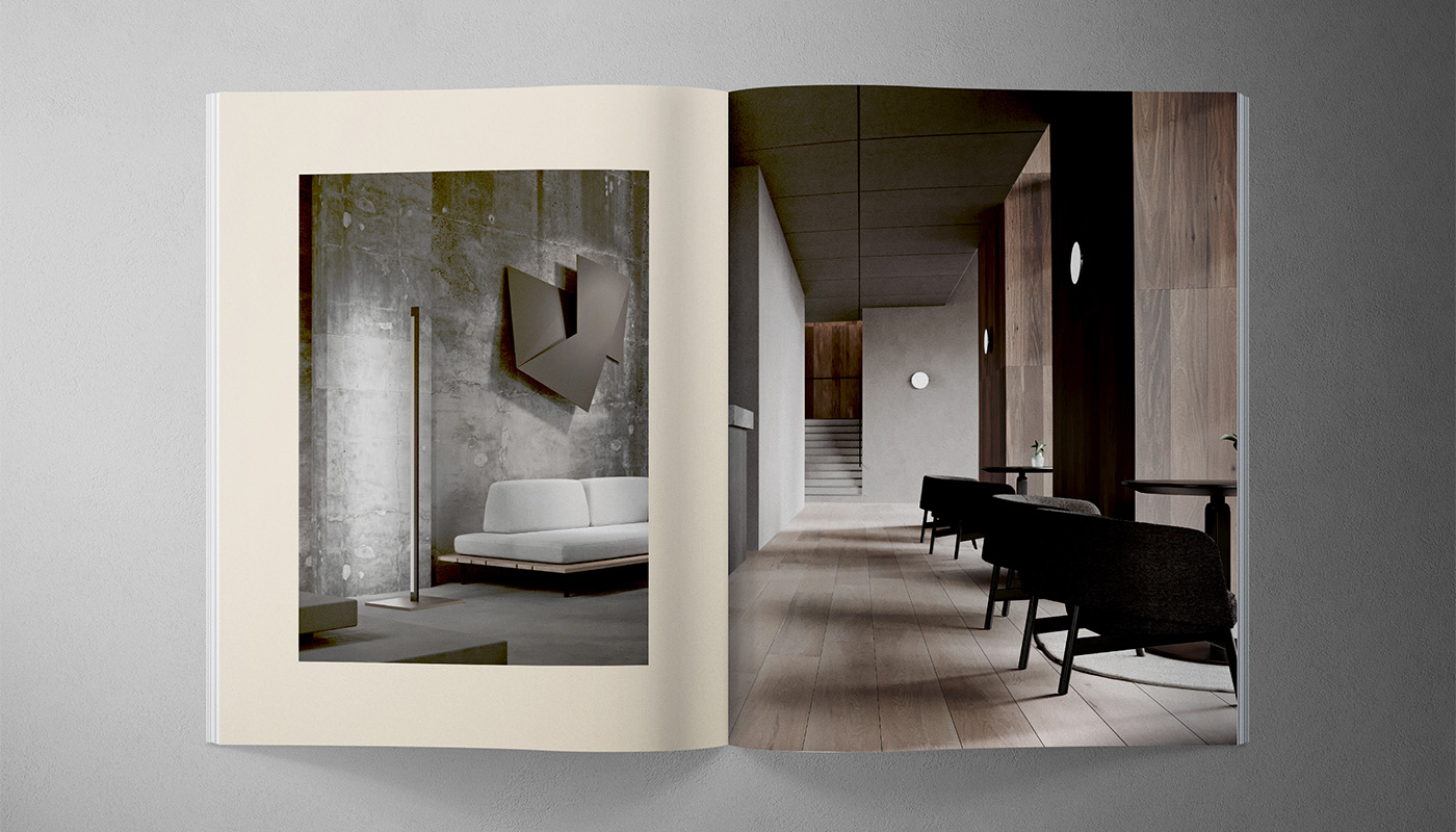 Rain Creative katalog design for Light Point