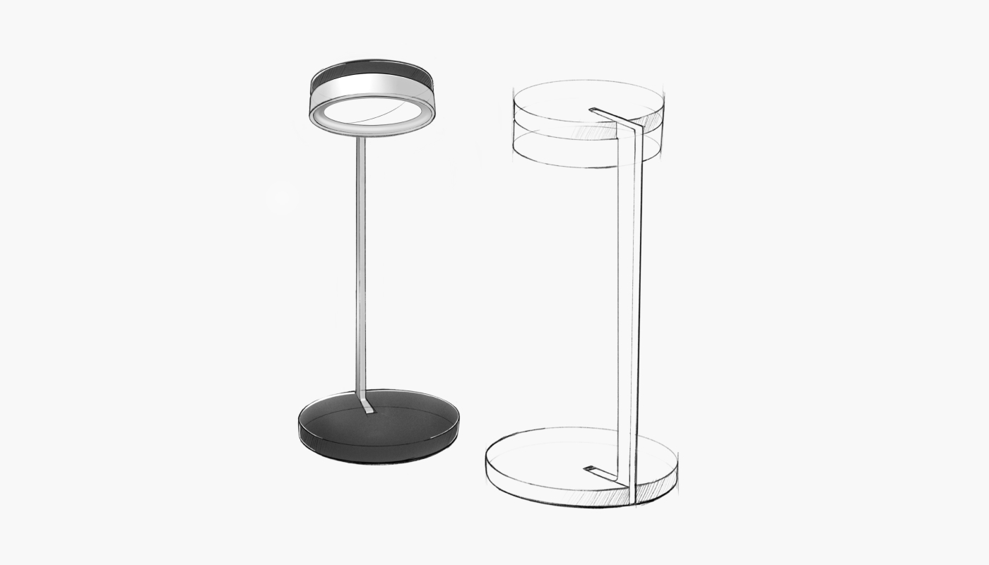 Light Point sketch visuel identitet | Rain Creative