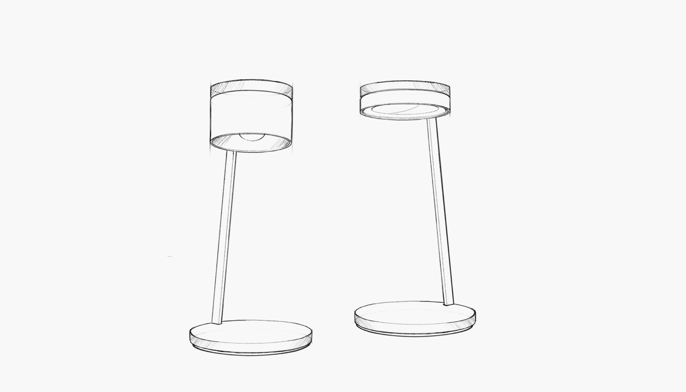 Light Point sketch visuel identitet | Rain Creative