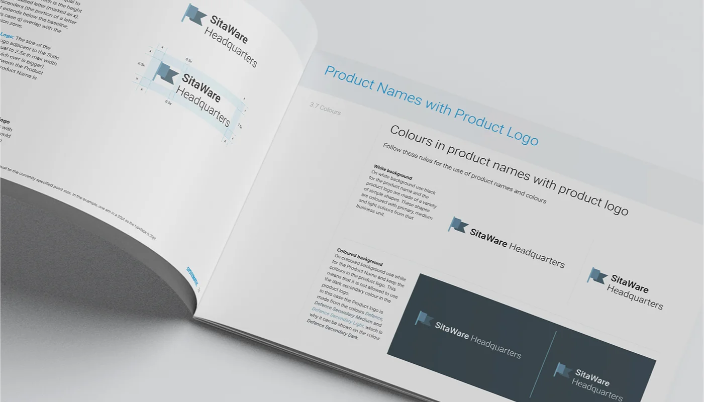 Systematic design brand guidelines | Rain Creative