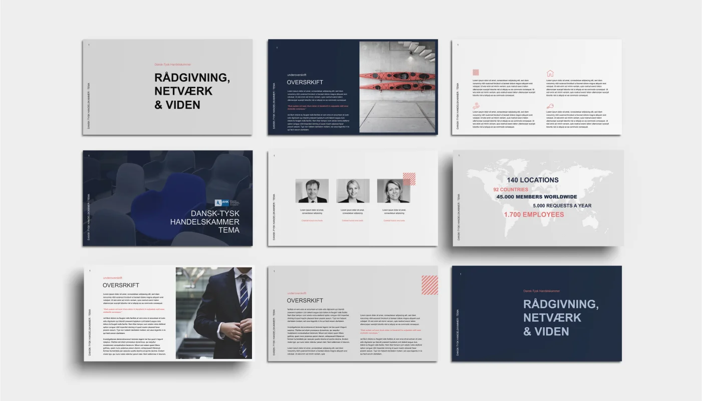 Tryksager for Dansk-Tysk Handelskammer | Rain Creative