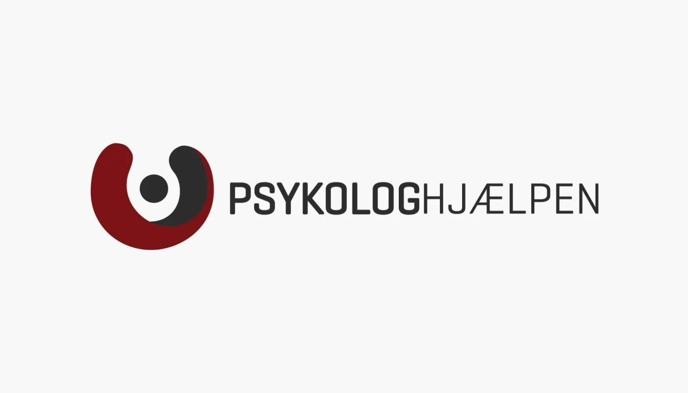 Logo design & Visuelt identitet for Psykologhjælpen | Rain Creative
